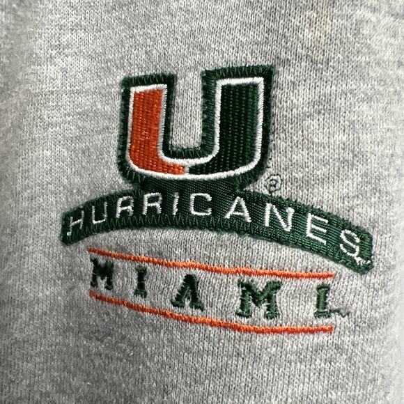 Vintage Miami Hurricanes SweatPants Mens M NCAA College Football University 90s - Picture 4 of 11